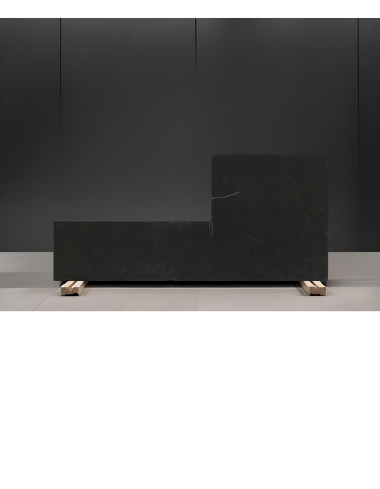 BLACK PEARL REMNANT- GRANITE/LEATHERED/ 3CM