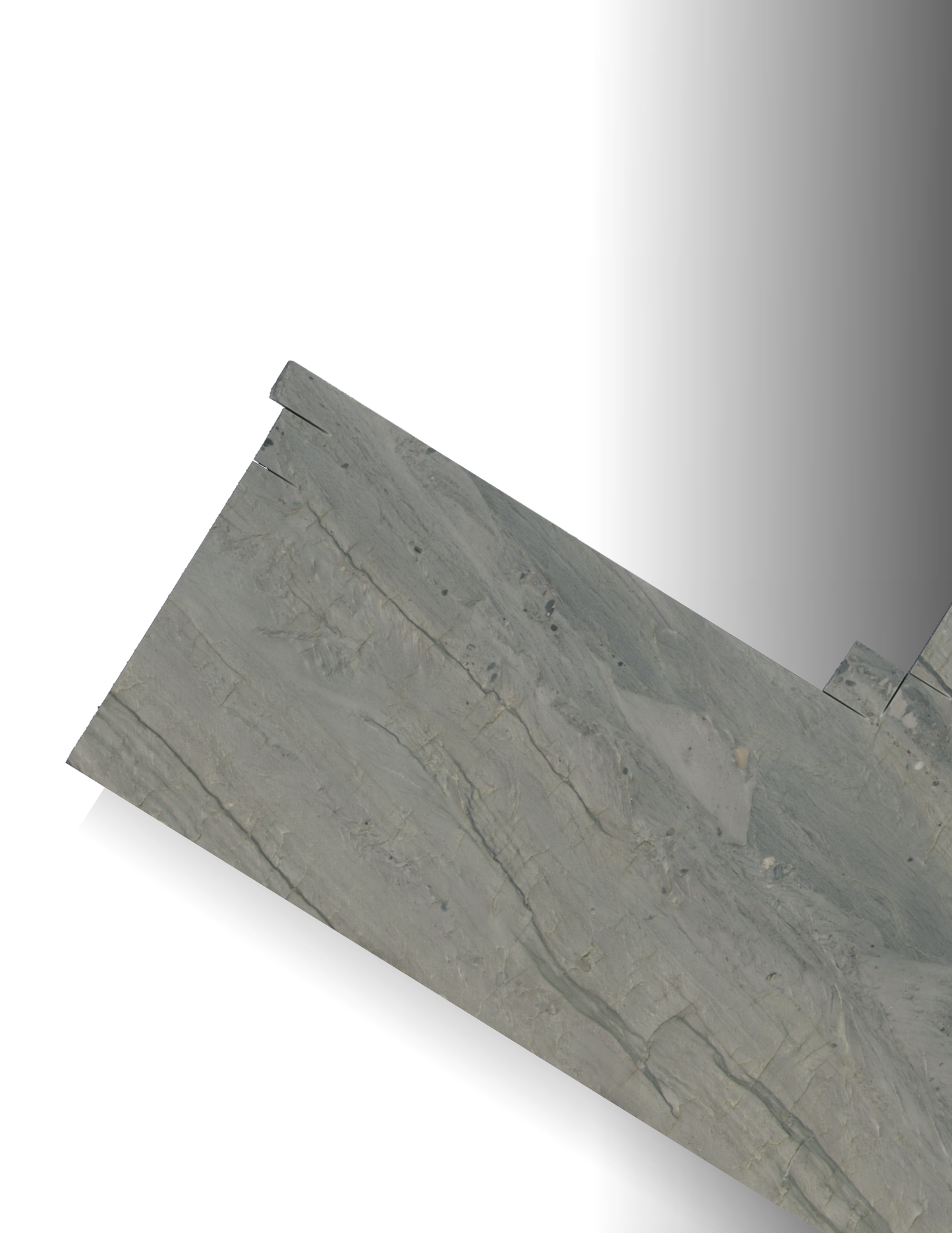 ELEGANT GRAY REMNANT - QUARTZITE /POLISHED/ 2CM