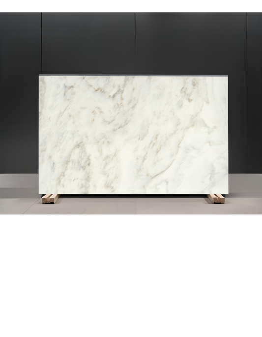 BIANCO RHINO REMNANT /MARBLE /HONED/ 3CM