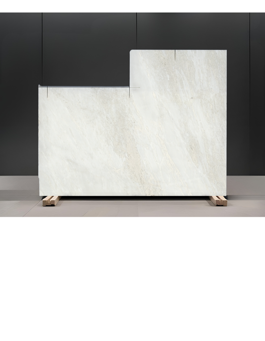 MYSTERY WHITE REMNANT - MARBLE/ POLISHED/3CM