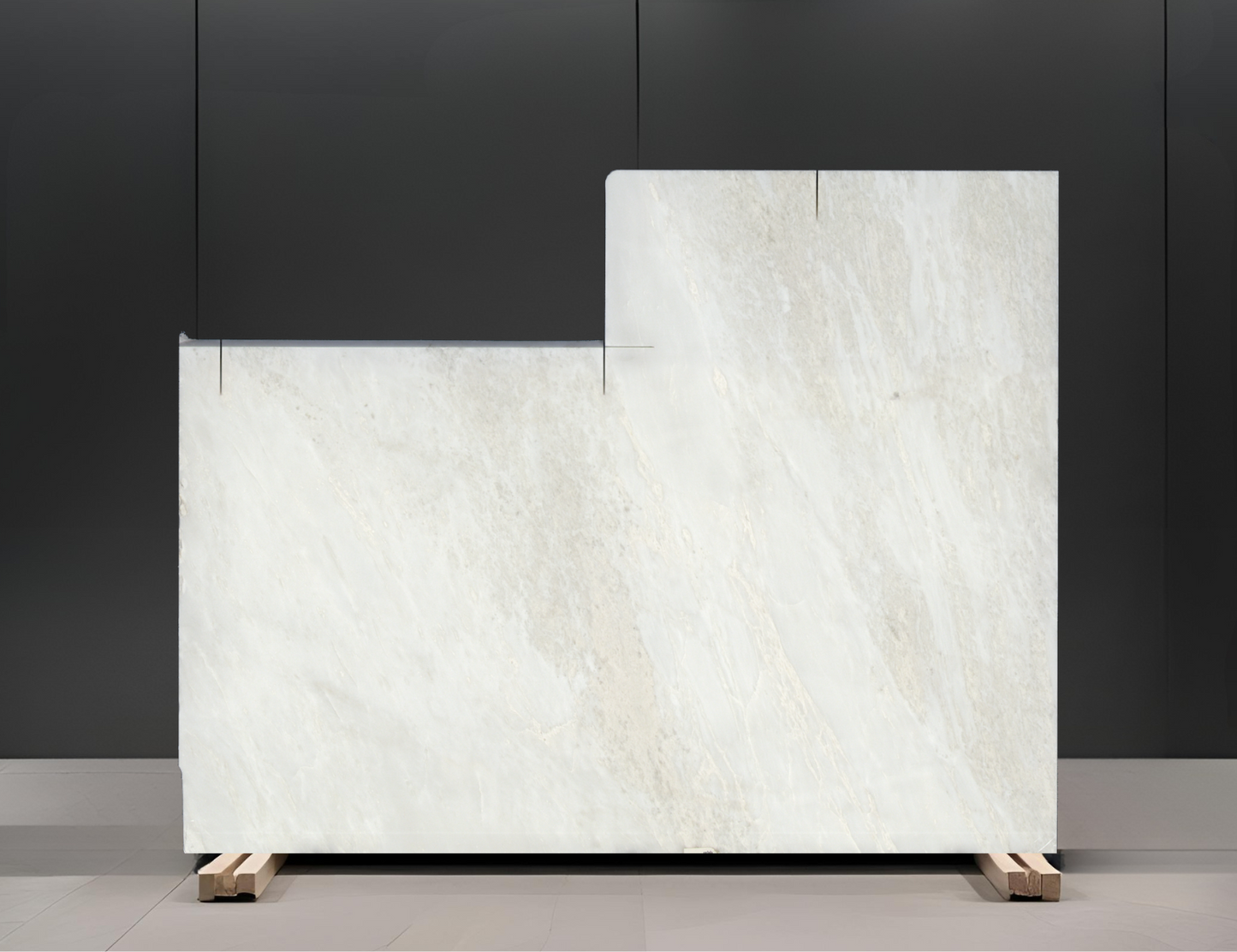 MYSTERY WHITE REMNANT - MARBLE/ POLISHED/3CM