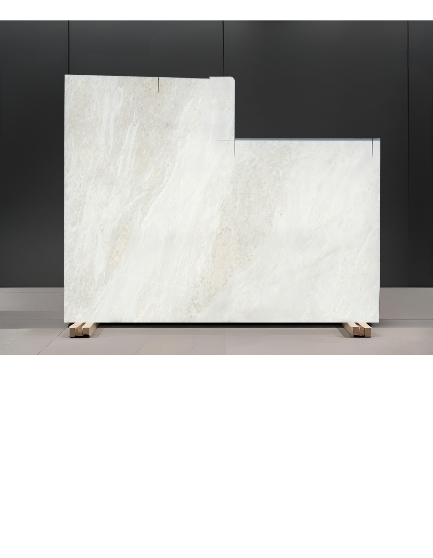 MYSTERY WHITE REMNANT - MARBLE/ POLISHED/3CM