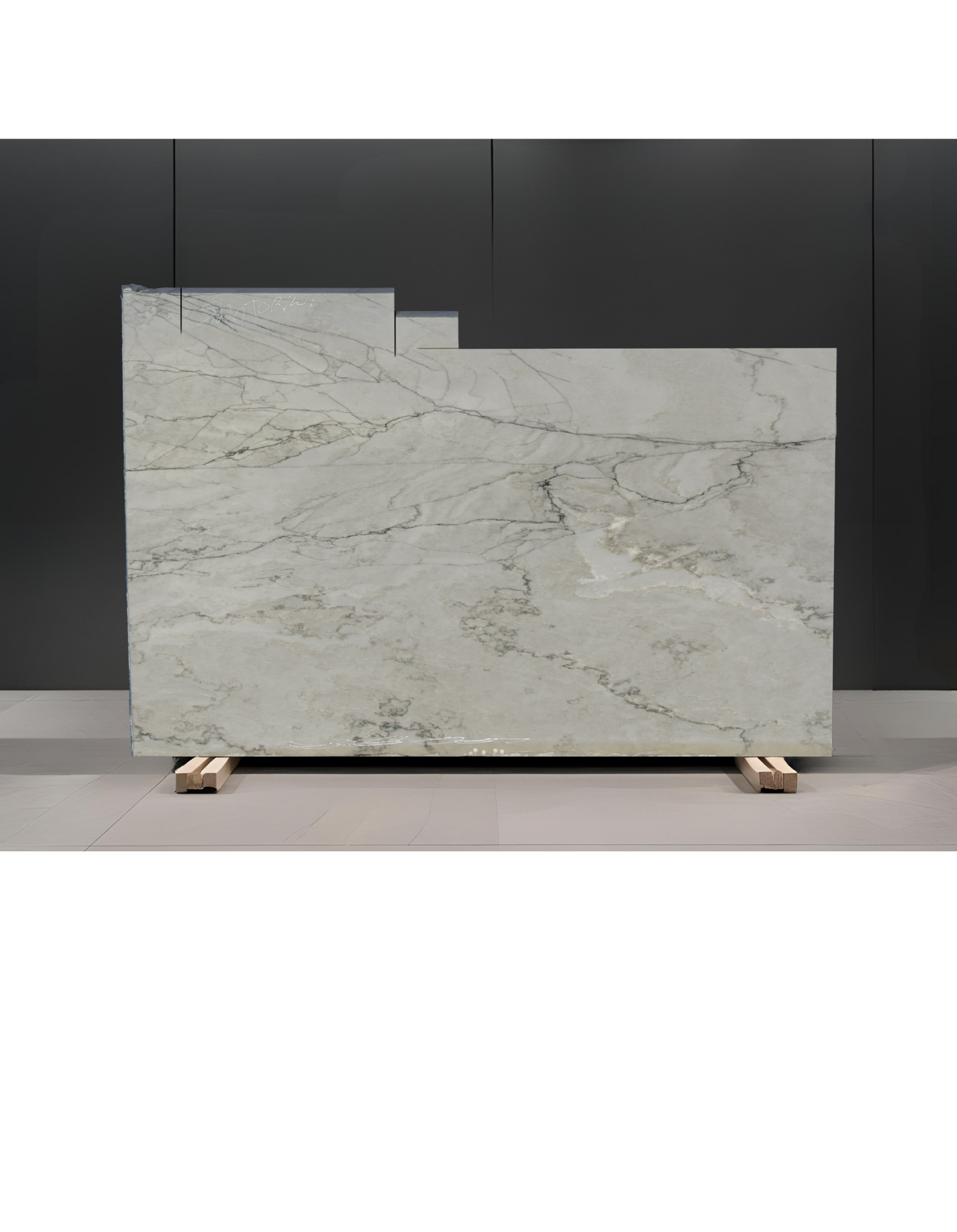 WHITE SANTORINI REMNANT- QUARTZITE /POLISHED/ 3CM