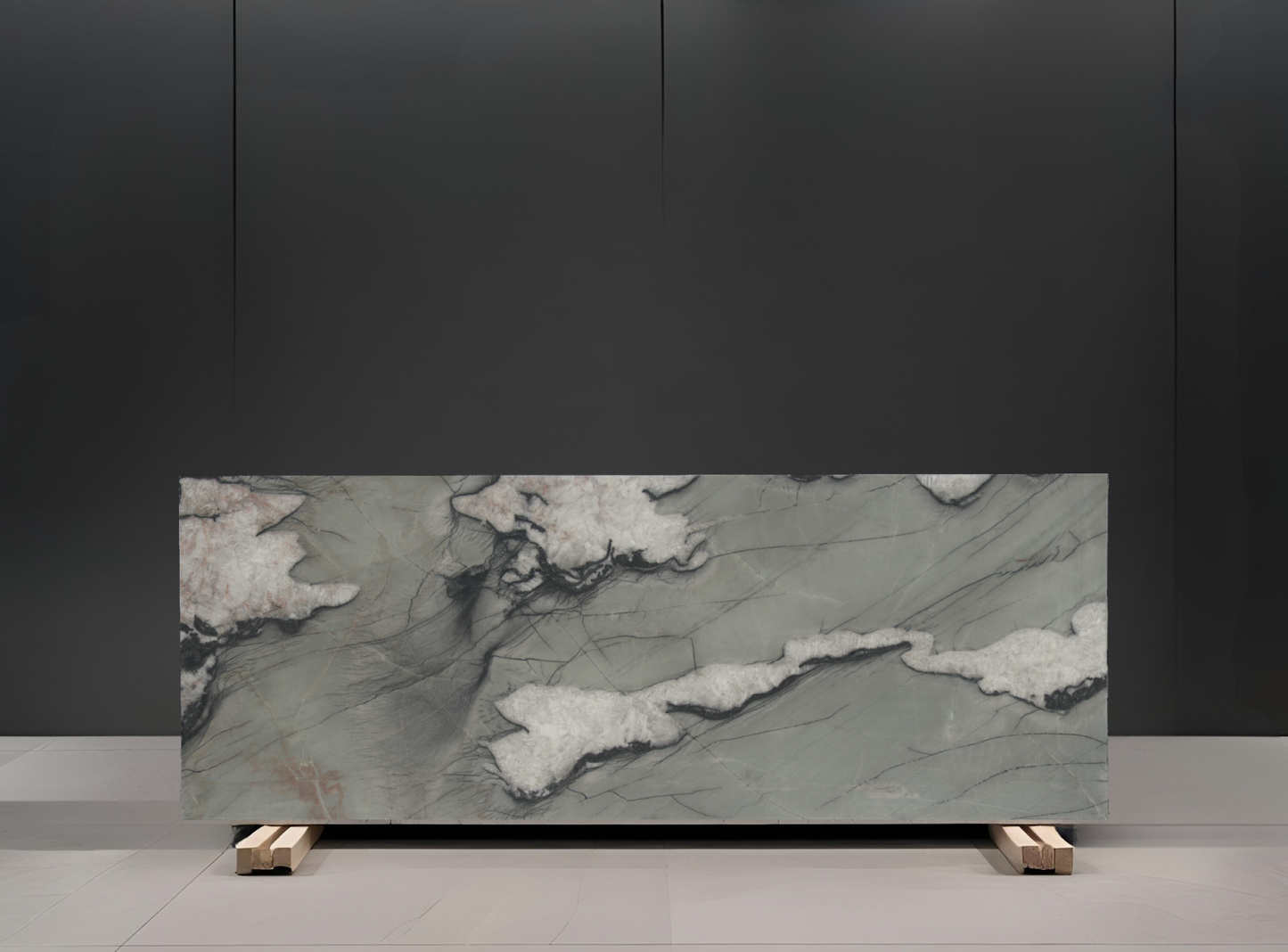 VERDE BONSAI REMNANT - QUARTZITE / LEATHERED/3CM