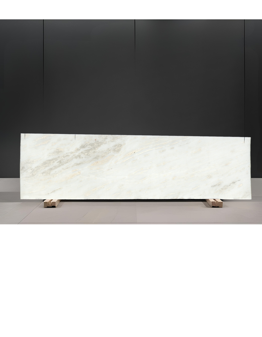 MYSTERY WHITE REMNANT - MARBLE/ POLISHED/2CM