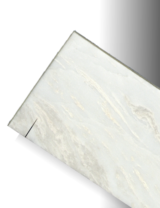 MYSTERY WHITE REMNANT - MARBLE/ POLISHED/2CM
