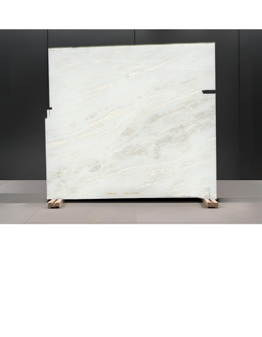 MYSTERY WHITE REMNANT - MARBLE/ POLISHED/2CM