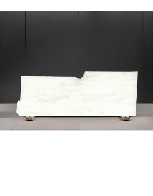 NAMBIAN WHITE REMNANT - MARBLE/ HONED/3CM