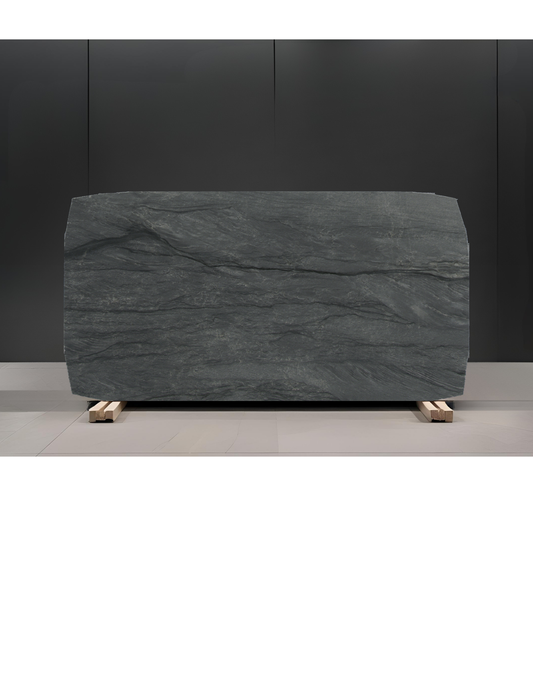 PLATINO DARK REMNANT -QUARTZITE/POLISHED/ 3CM