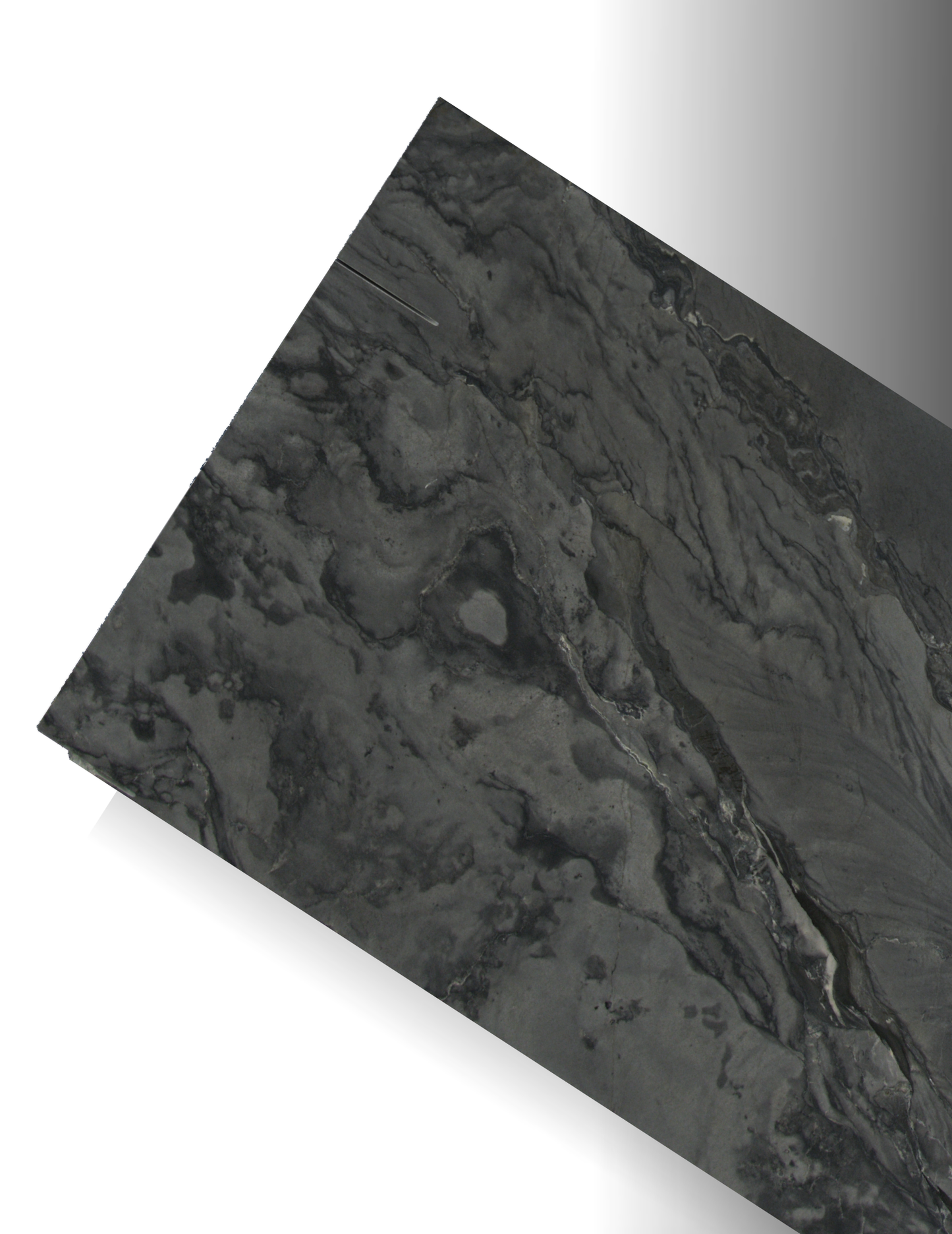 PLATINUM GREY REMNANT -QUARTZITE/LEATHERED/ 3CM