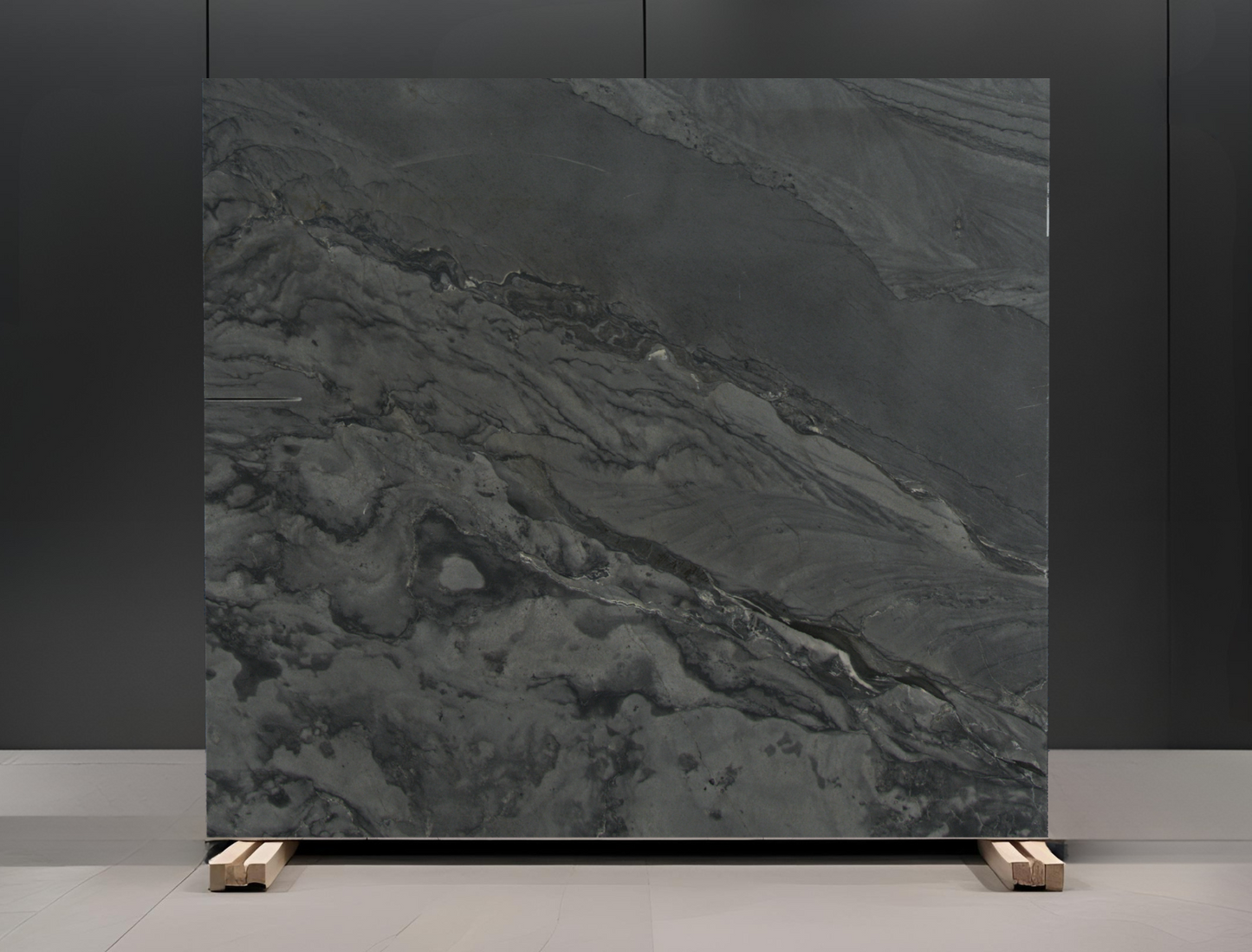 PLATINUM GREY REMNANT -QUARTZITE/LEATHERED/ 3CM