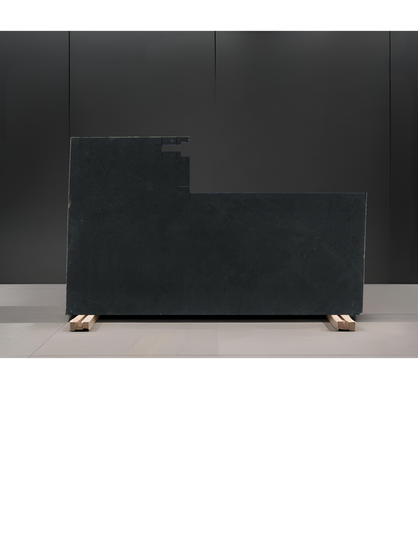 HERMES BLACK REMNANT -SOAPSTONE/HONED/ 3CM