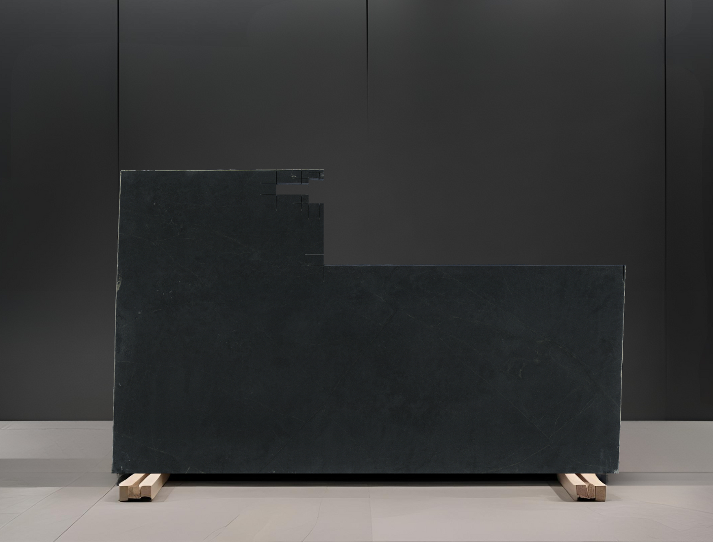 HERMES BLACK REMNANT -SOAPSTONE/HONED/ 3CM