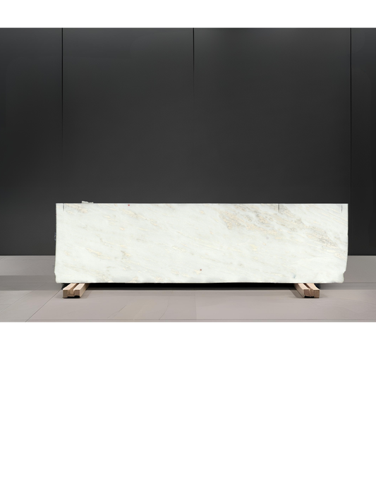 MYSTERY WHITE REMNANT - MARBLE/ POLISHED/2CM