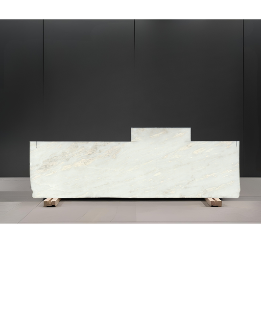 MYSTERY WHITE REMNANT - MARBLE/ POLISHED/2CM