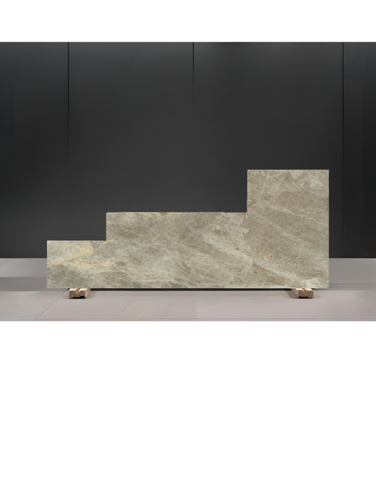 TAJ MAHAL REMNANT - QUARTZITE / LEATHERED/3CM