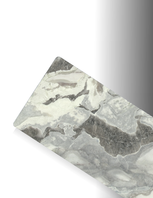 OYSTER WHITE REMNANT- MARBLE /HONED/ 3CM