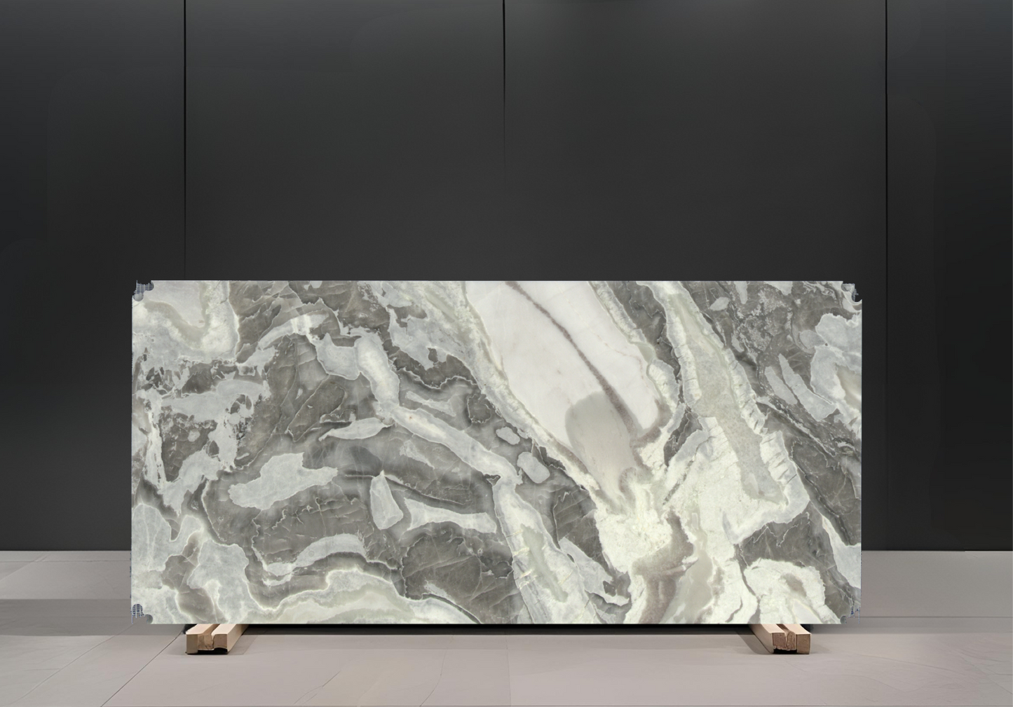 OYSTER WHITE REMNANT- MARBLE /HONED/ 3CM