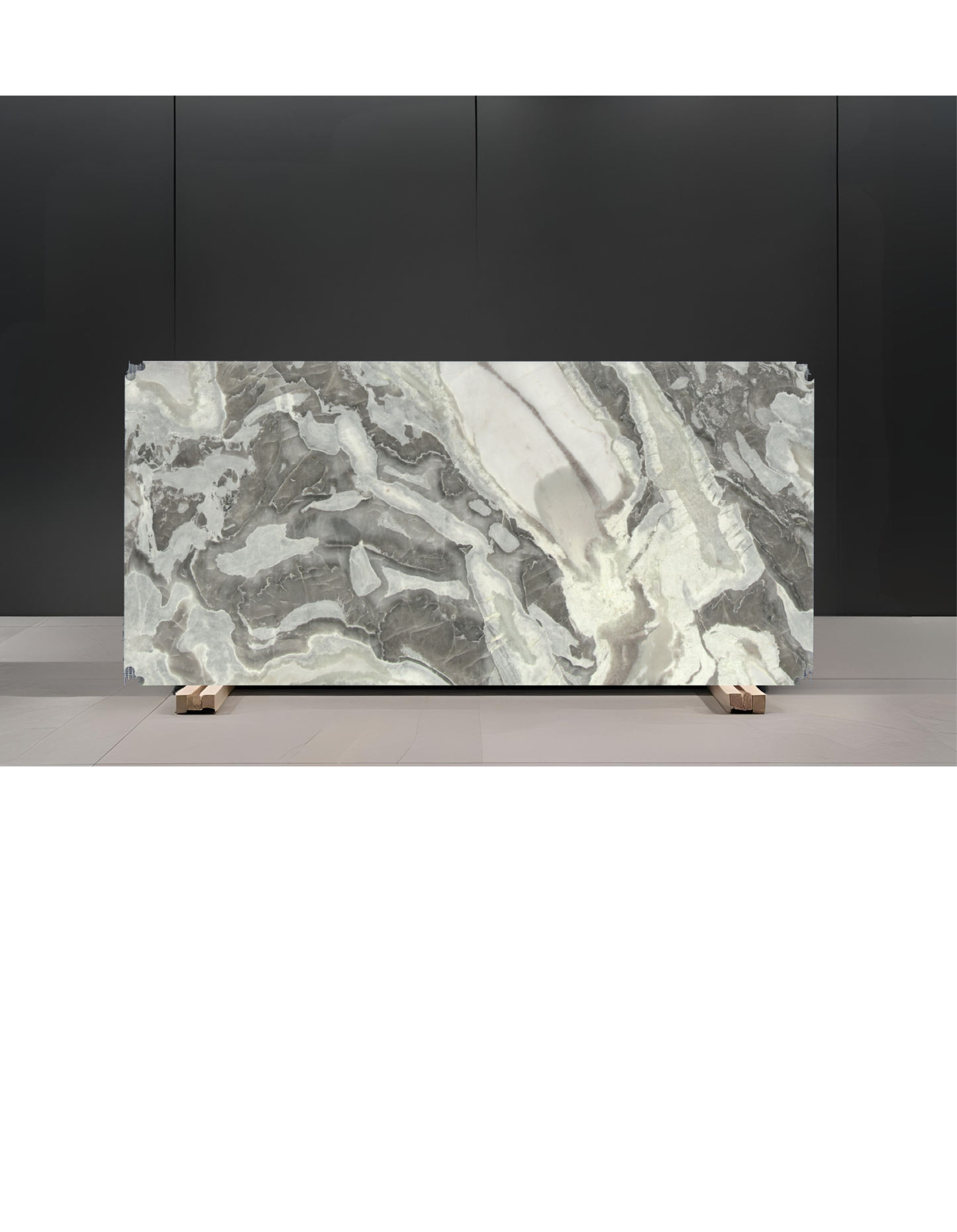 OYSTER WHITE REMNANT- MARBLE /HONED/ 3CM