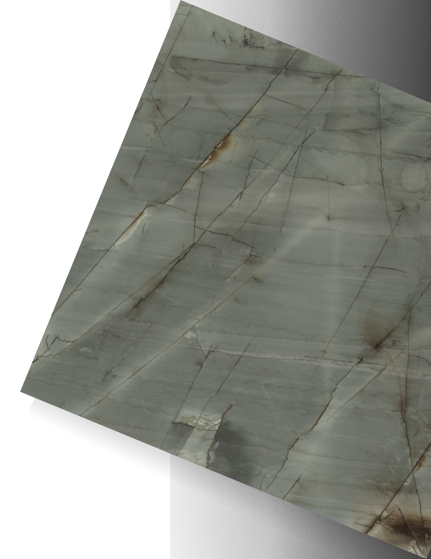 BOTANIC GREEN /QUARTZITE-POLISHED