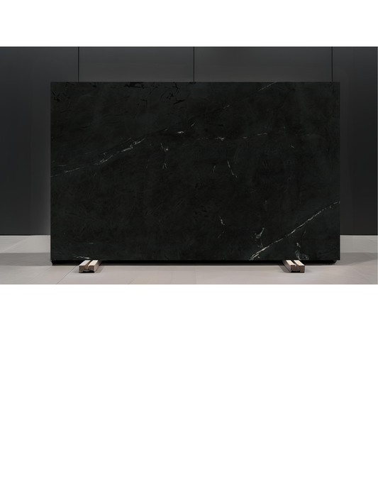 DIAMOND BLACK / QUARTZITE - LEATHERED 3CM