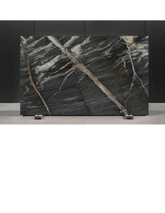 MIDNIGHT CRYSTAL / QUARTZITE - POLISHED 3CM