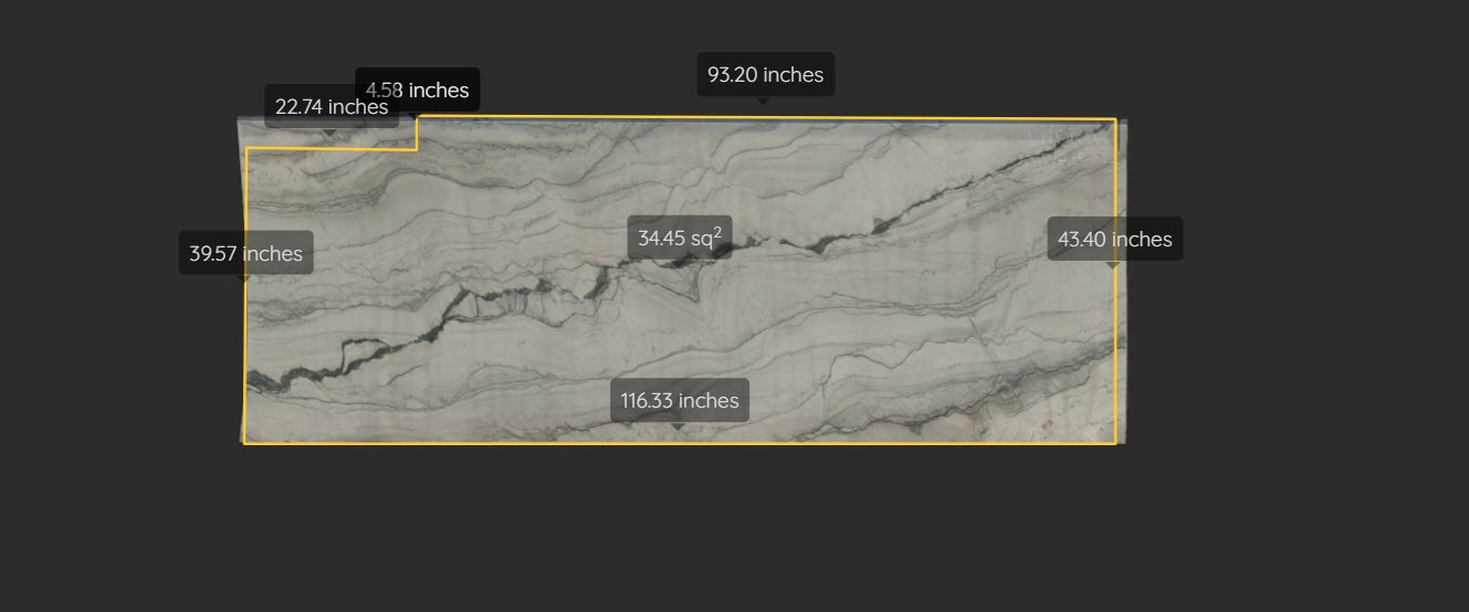 INFINITY WHITE REMNANT- QUARTZITE /LEATHERED/ 3CM