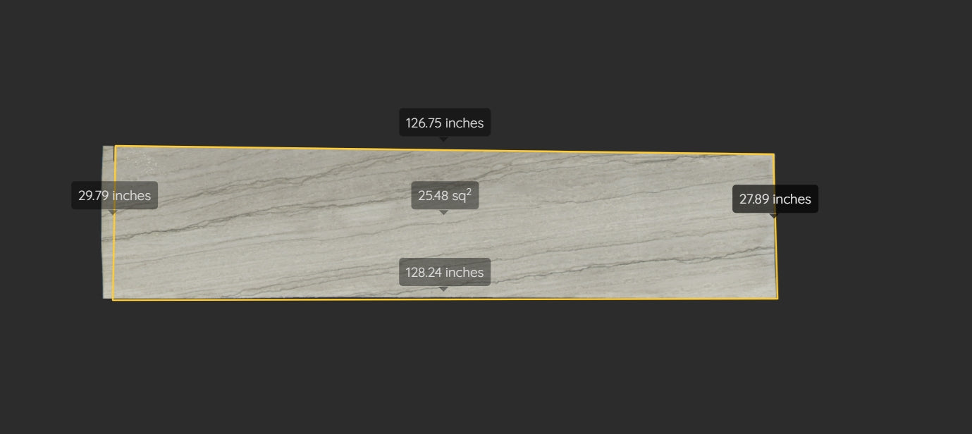 WHITE SANTORINI REMNANT- QUARTZITE /POLISHED/ 3CM