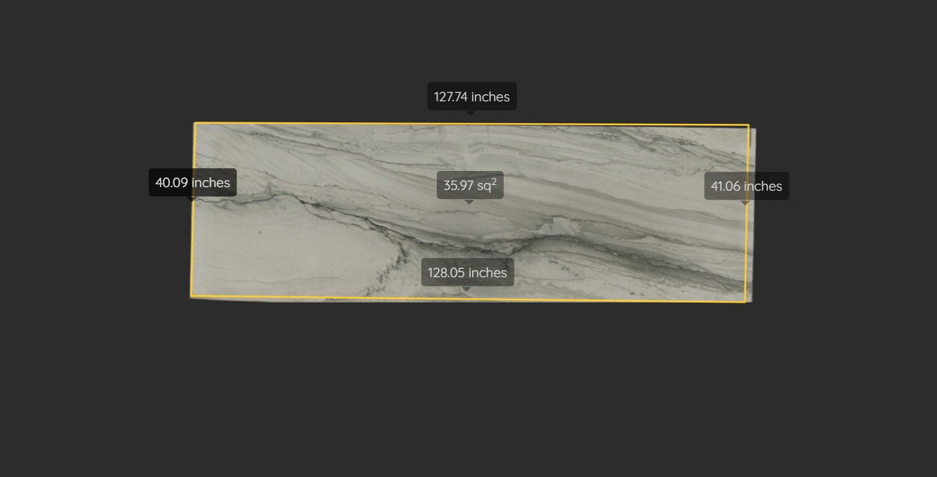 INFINITY WHITE REMNANT- QUARTZITE /POLISHED/ 3CM