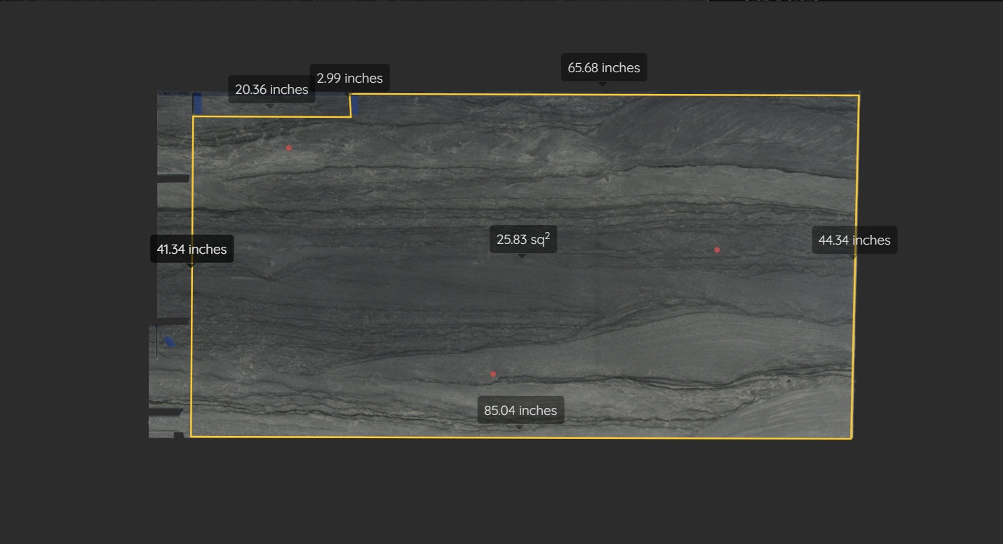 PLATINO DARK REMNANT -QUARTZITE/POLISHED/ 3CM
