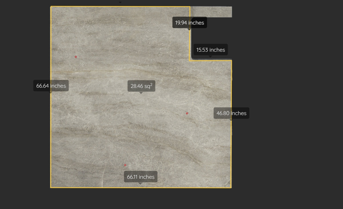 TAJ MAHAL REMNANT - QUARTZITE / LEATHERED/3CM