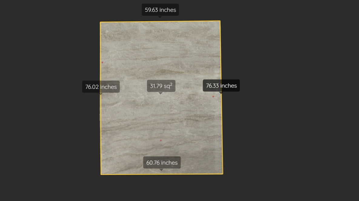 TAJ MAHAL REMNANT - QUARTZITE / LEATHERED/3CM