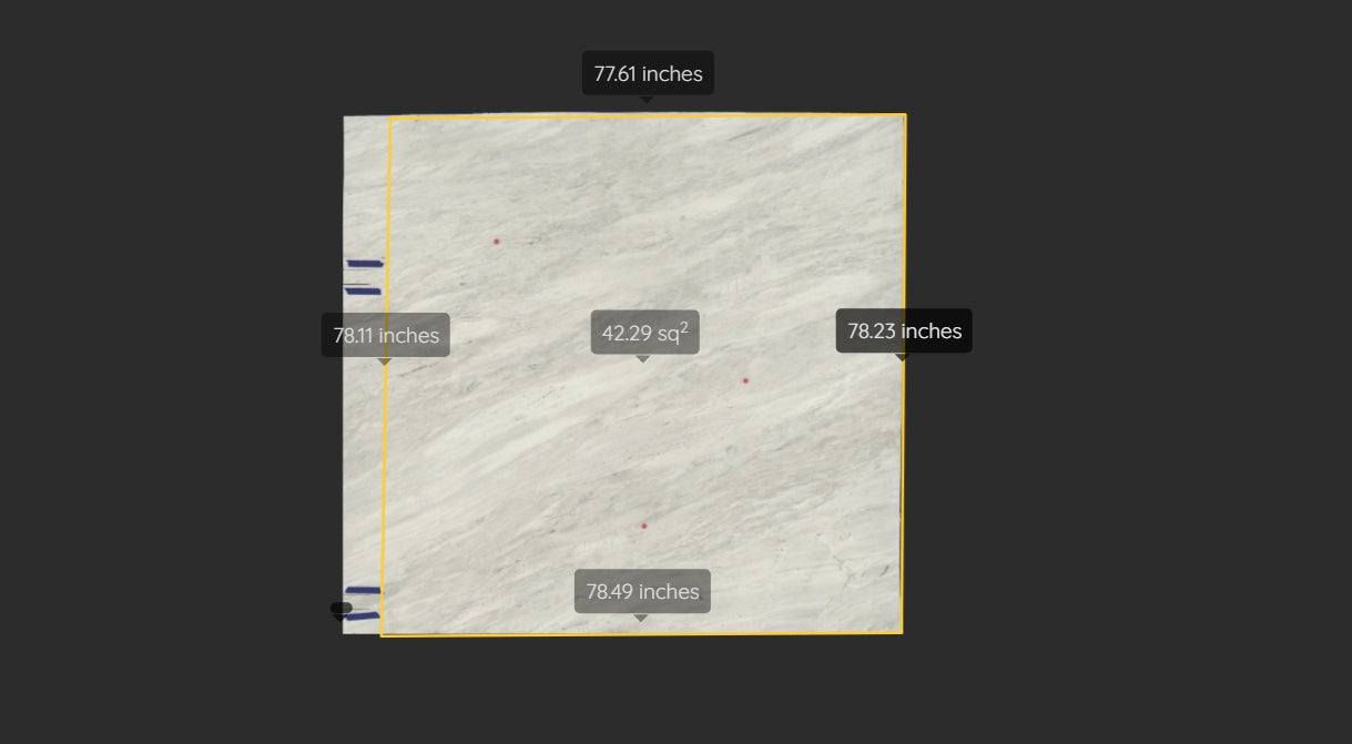 BIANCATTO REMNANT - QUARTZITE /HONED/3CM