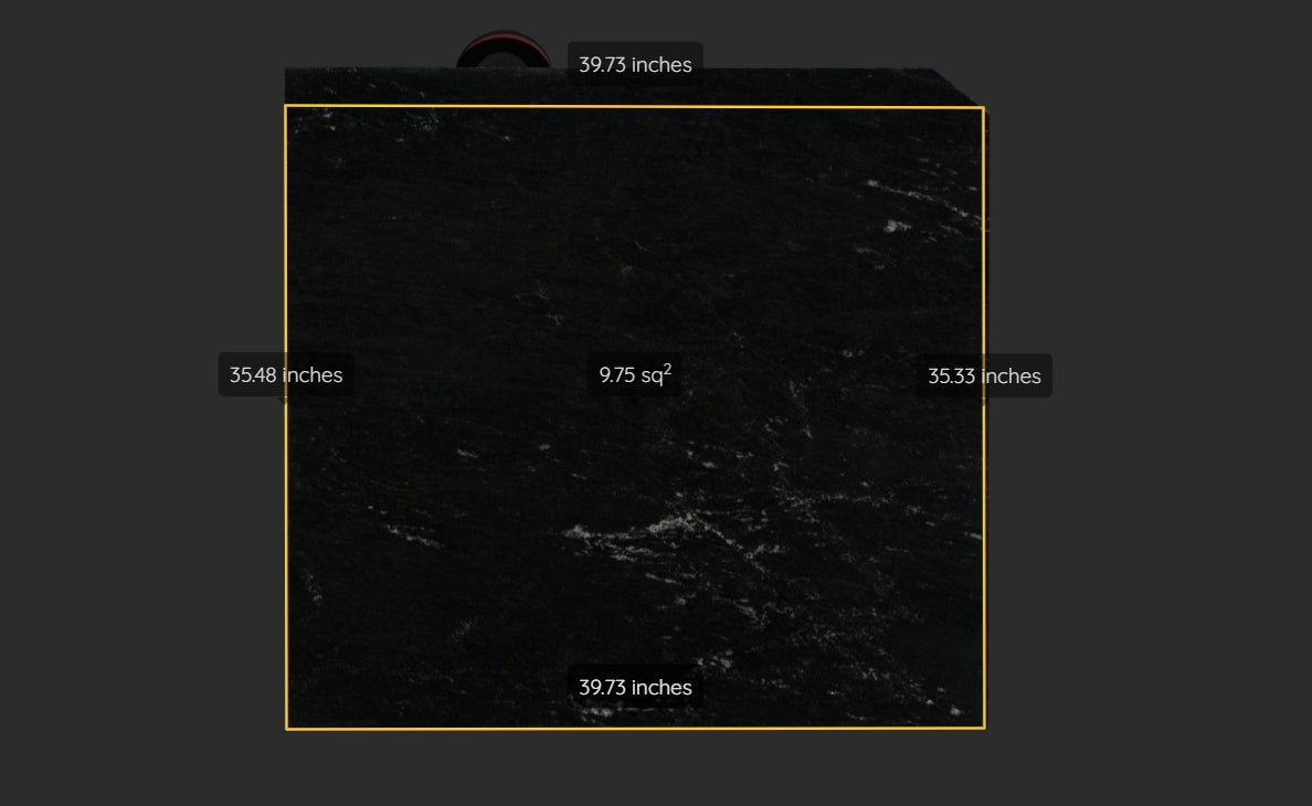 BLACK MIST REMNANT - GRANITE /POLISHED/3CM