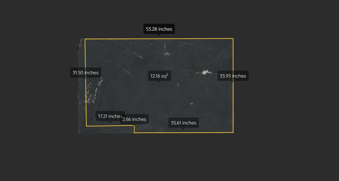 INFINITY BLACK REMNANT- QUARTZITE /HONED/ 3CM