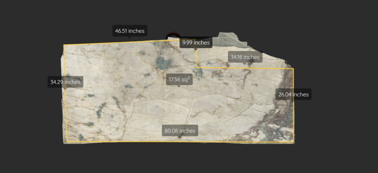 AQUAMARINE CRYSTALLO REMNANT /QUARTZITE/HONED/ 3CM