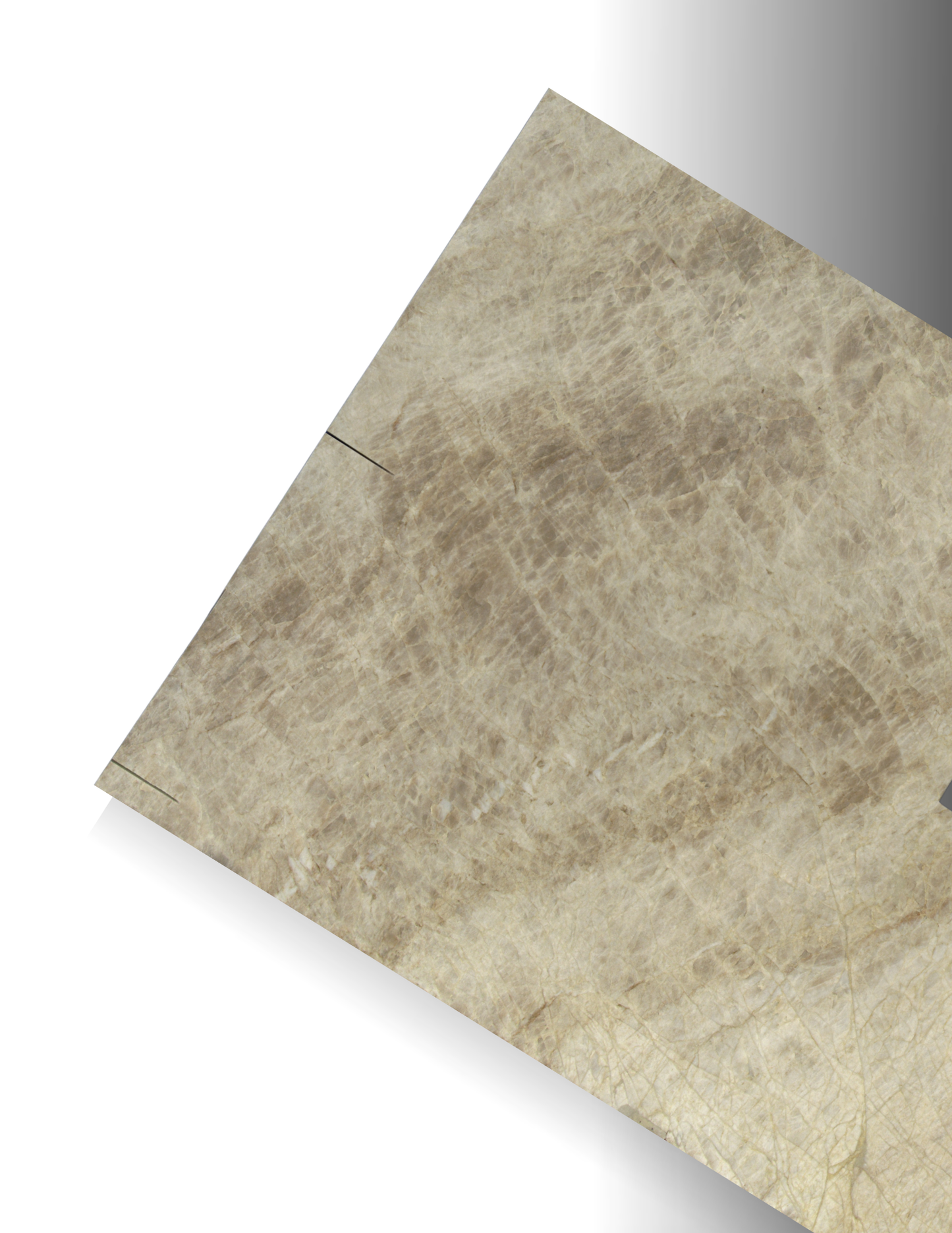 TAJ MAHAL REMNANT - QUARTZITE / POLISHED/3CM