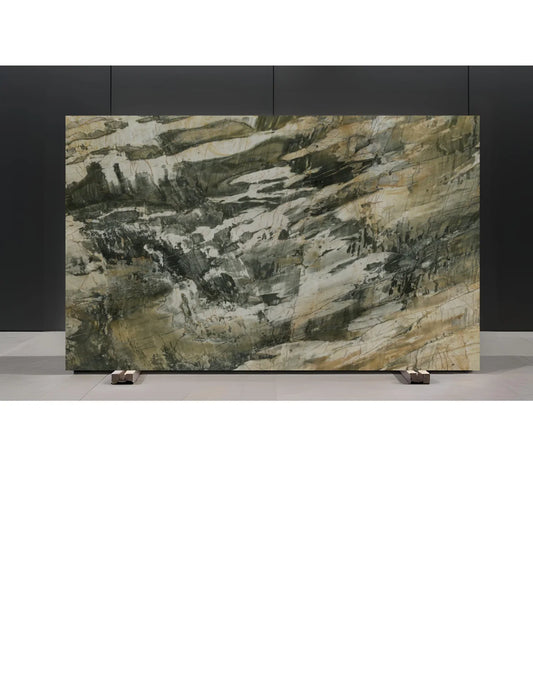 WHITE FOREST ORO / QUARTZITE - POLISHED 3CM